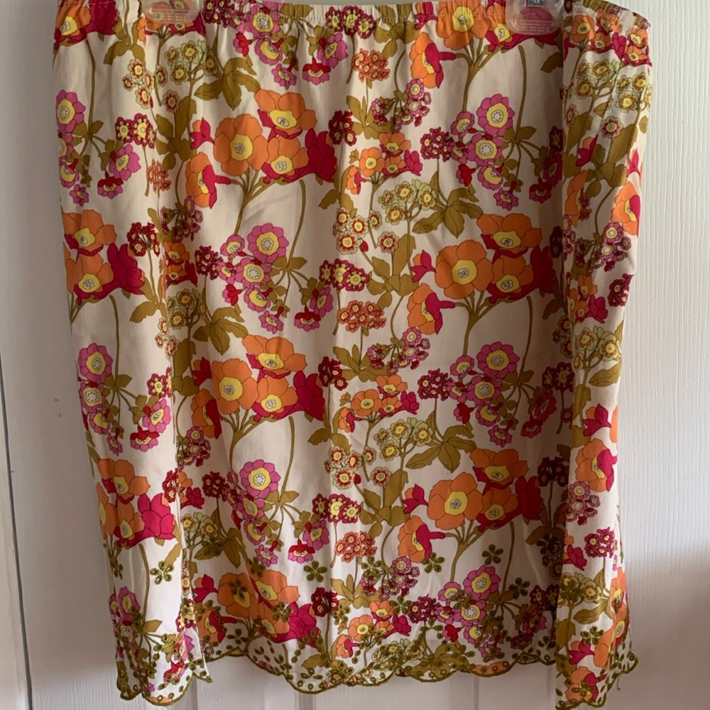 Vintage J Jill floral skirt